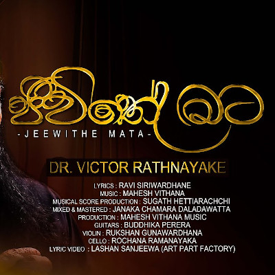 Jeewithe Mata mp3 songJeewithe Mata lyrics and karaoke