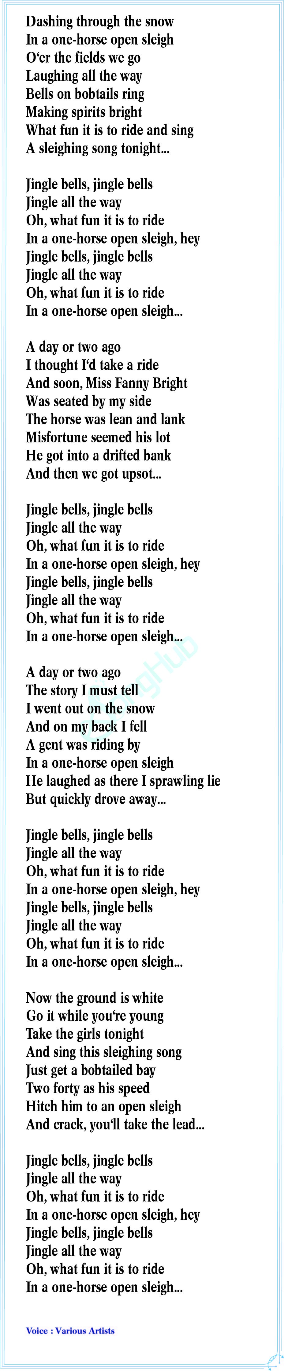 Jingle Bells (Jukebox) Lyrics